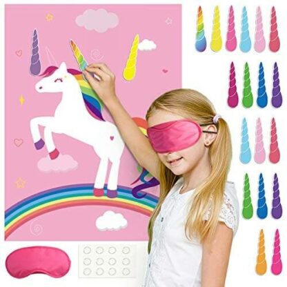 Licorne Magique - Jeu "Pin The Horn" - Animation Anniversaire Fille